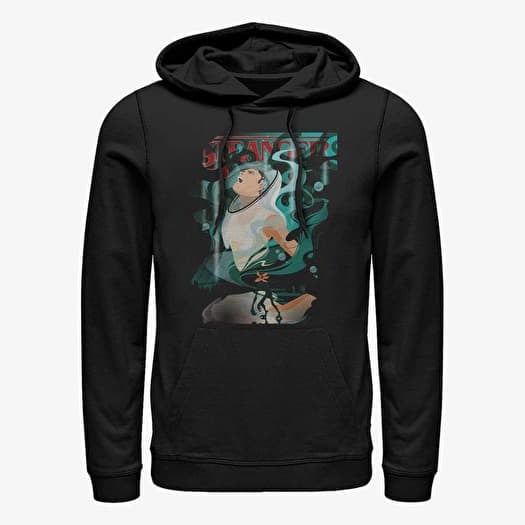 Kampsun Merch Netflix Stranger Things - Upside Down Eleven Unisex Hoodie Black