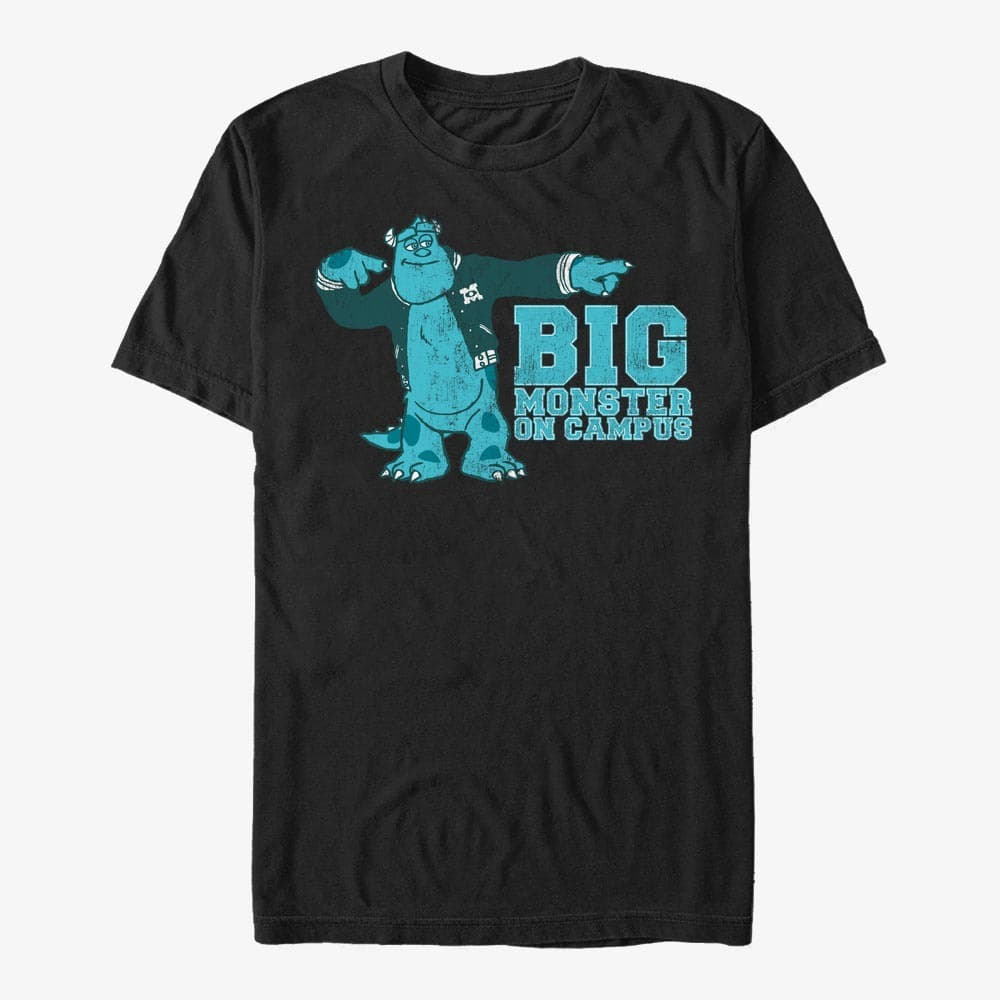 Pólók Merch Pixar Monster's Inc. - Big Monster Unisex T-Shirt Black