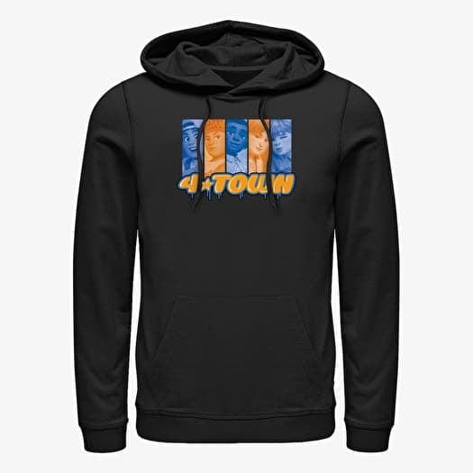 Hanorac Merch Pixar Turning Red - Band Spray Blocks Unisex Hoodie Black