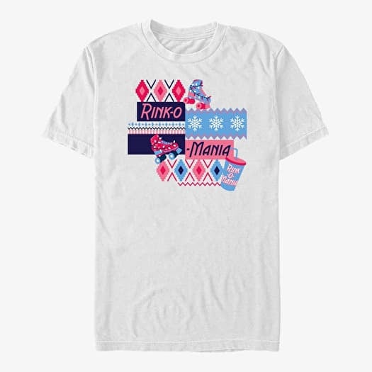 T-shirt Merch Netflix Stranger Things - Rink-o-Mania Sweater Unisex T-Shirt White