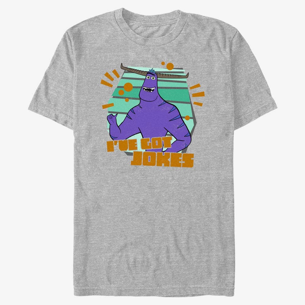 T-shirts Merch Pixar Monsters At Work - Taylor Jokes Unisex T-Shirt Heather Grey