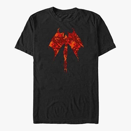 Camiseta Merch Netflix Stranger Things - Pattern fill Icon Unisex T-Shirt Black