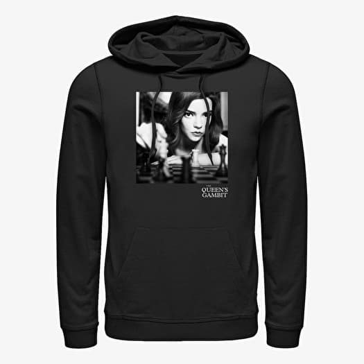 Hanorac Merch Netflix The Queen's Gambit - Checkmate Photo Real Unisex Hoodie Black