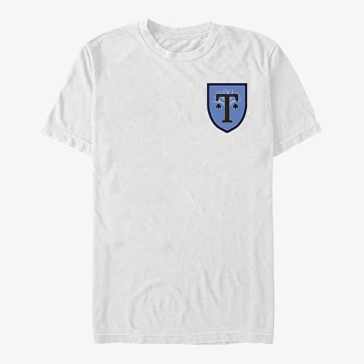 Tričko Merch Netflix Heartstopper - Truham Tree Spade Crest Unisex T-Shirt White