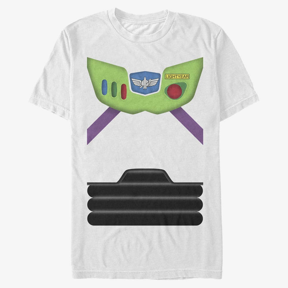 majice kratkih rukava Merch Pixar Toy Story - Buzz Suit Unisex T-Shirt White