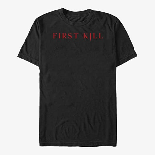 T-shirt Merch Netflix First Kill - Logo First Kill Unisex T-Shirt Black