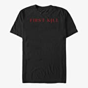 Merch Netflix First Kill - Logo First Kill Unisex T-Shirt Black