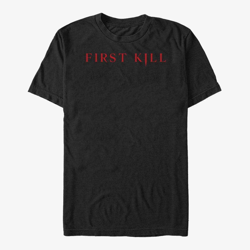 T-shirts Merch Netflix First Kill - Logo First Kill Unisex T-Shirt Black