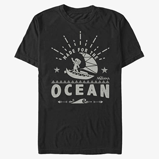 T-shirt Merch Pixar Moana - Made For The Ocean Unisex T-Shirt Black