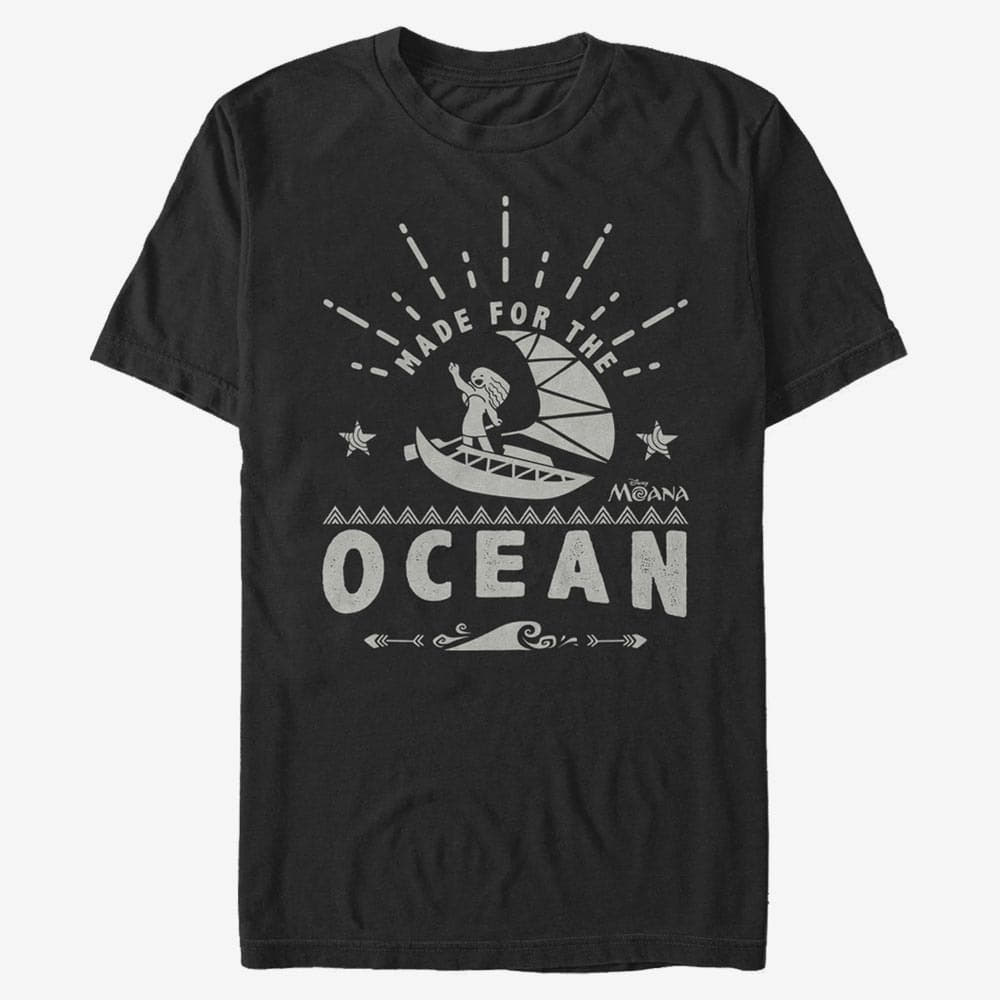 T-shirts Merch Pixar Moana - Made For The Ocean Unisex T-Shirt Black