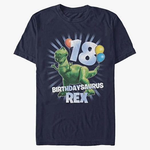 T-shirt Merch Pixar Toy Story - Ballon Rex 18 Unisex T-Shirt Navy Blue