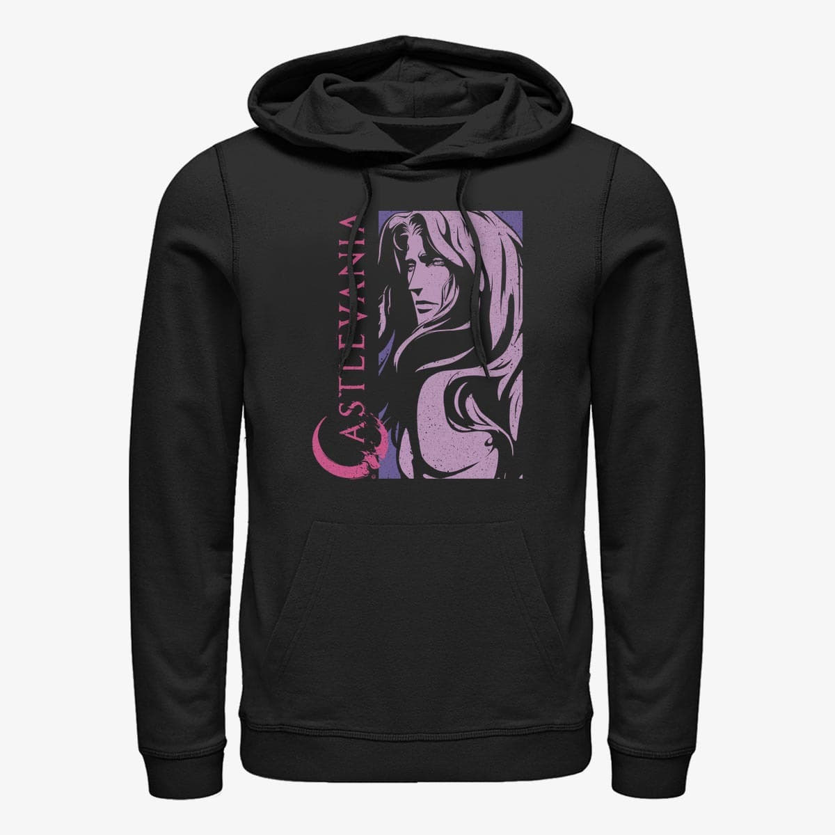 Hoodies and sweatshirts  Merch Netflix Castlevania - Castlevania Poster Unisex Hoodie Black