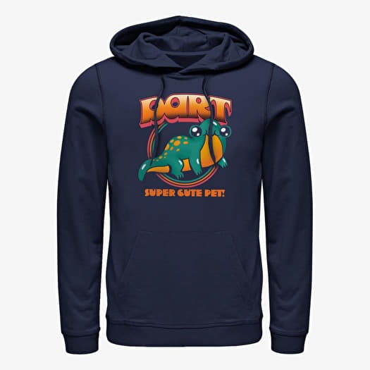 Sweatshirt Merch Netflix Stranger Things - Dart Time Unisex Hoodie Navy Blue