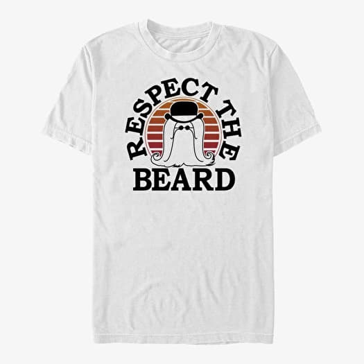 Póló Merch MGM The Addams Family - Respect It Unisex T-Shirt White