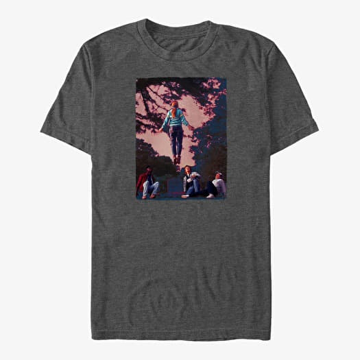 Magliette Merch Netflix Stranger Things Floating Max Unisex T Shirt Dark Heather Grey Queens