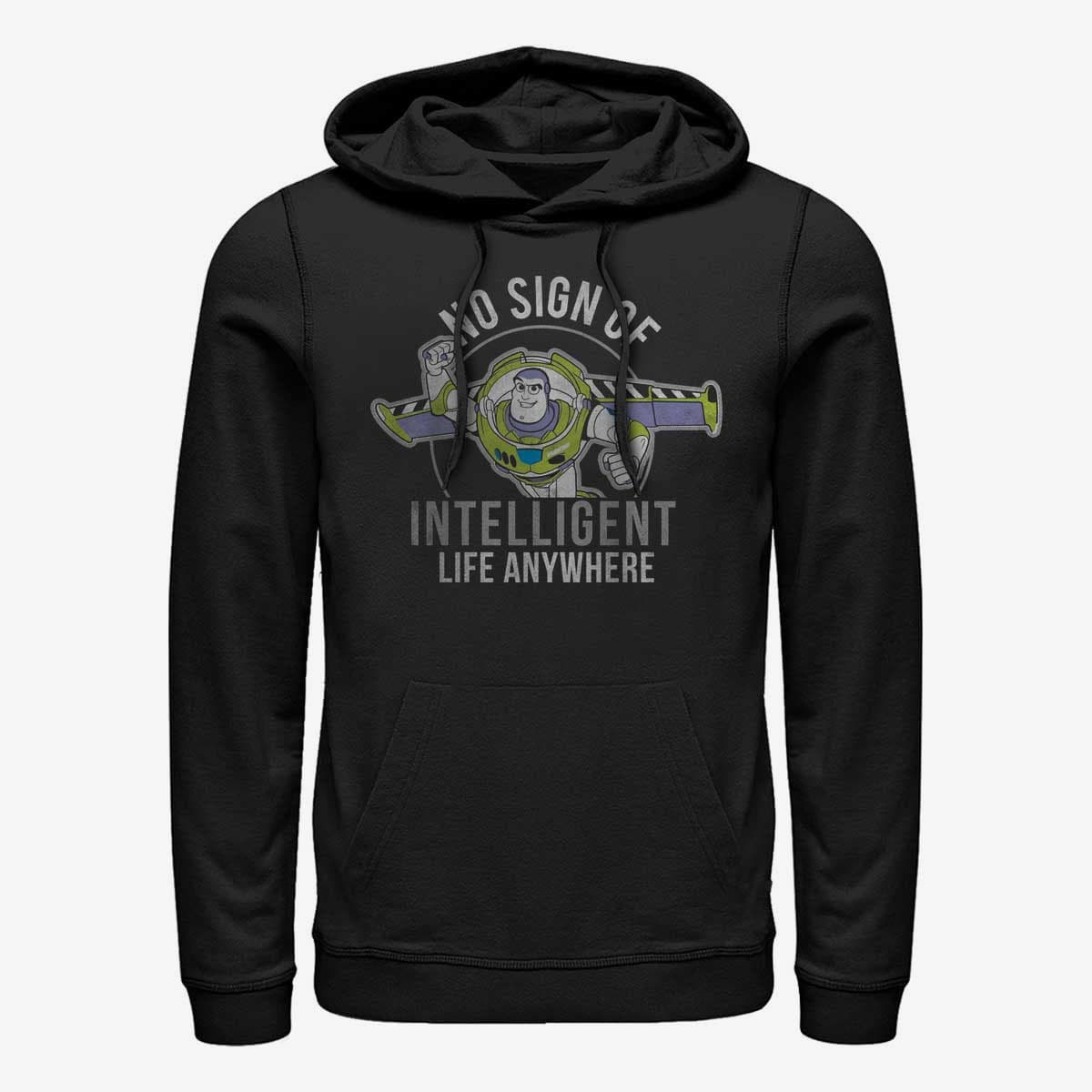 Mikinas ar kapuci un sporta krekli Merch Pixar Toy Story - No Sign of Life Unisex Hoodie Black