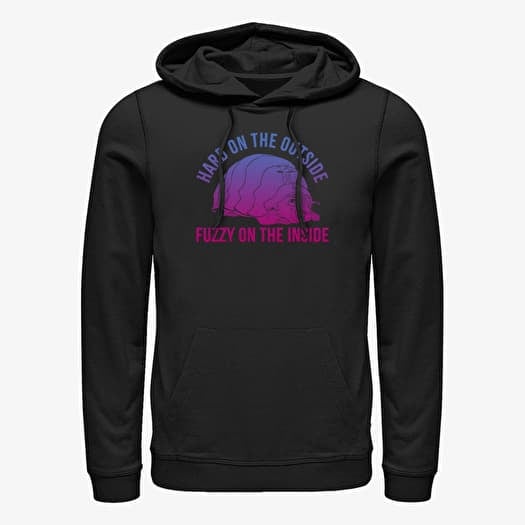 Mikina Merch Pixar Raya the Last Dragon - HARD ON THE OUTSIDE Unisex Hoodie Black