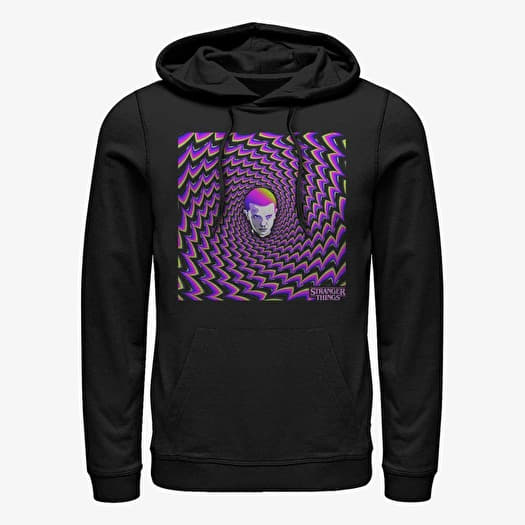 Φούτερ Merch Netflix Stranger Things - Psycho Eleven Unisex Hoodie Black