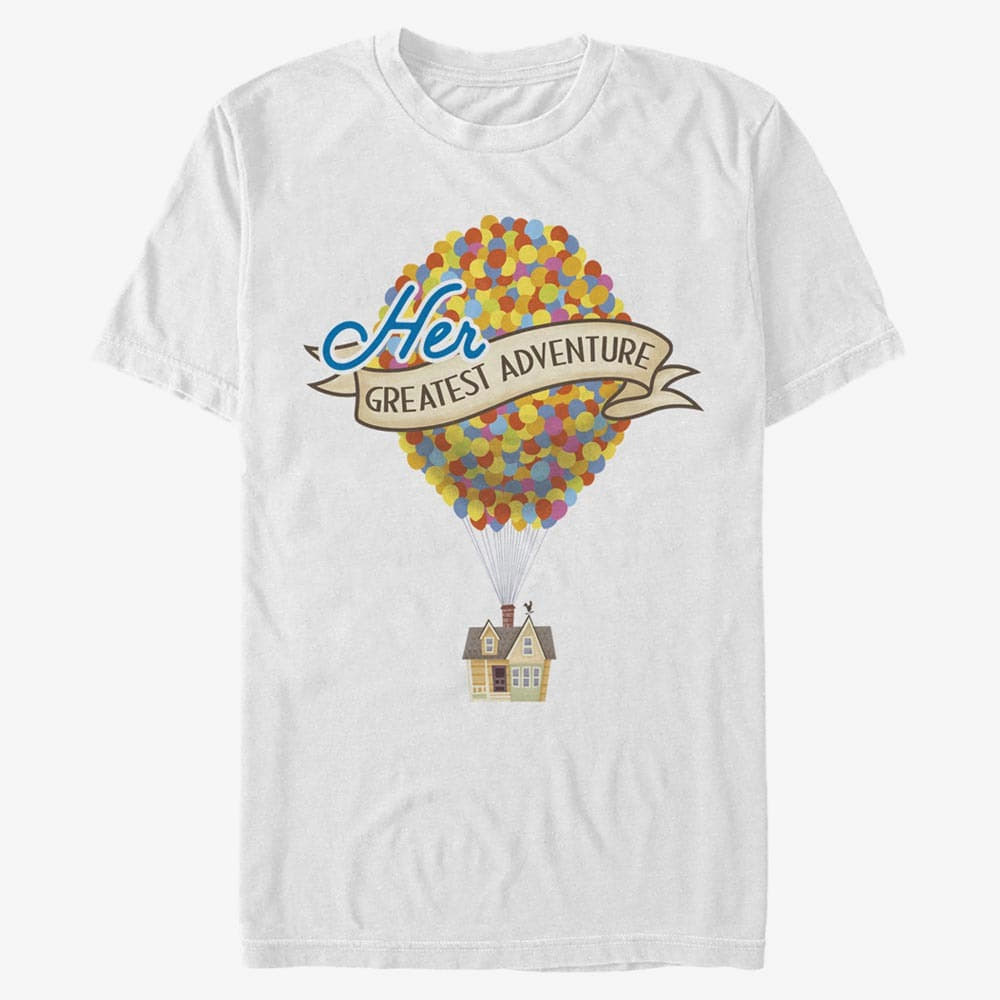T-shirts Merch Pixar Up - Her Greatest Adventure Unisex T-Shirt White