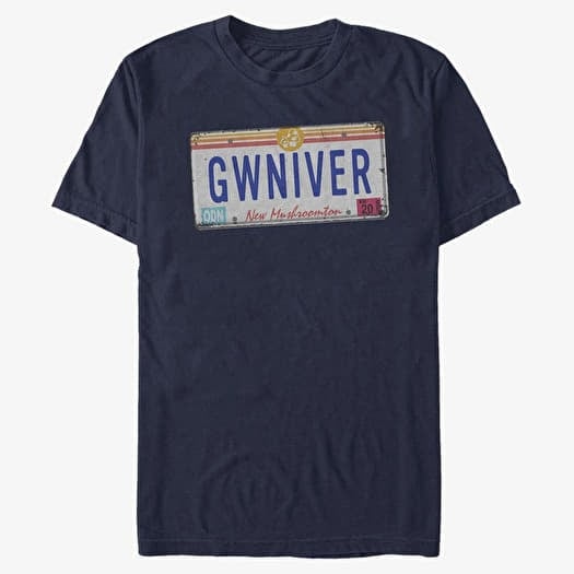 Тениска Merch Pixar Onward - GWNIVER Plate Unisex T-Shirt Navy Blue