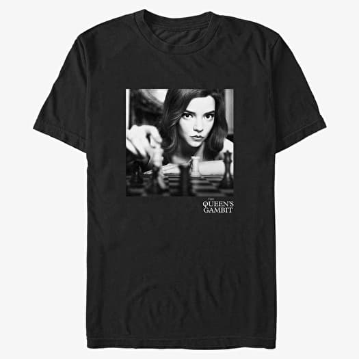 Tricou Merch Netflix The Queen's Gambit - Checkmate Photo Real Unisex T-Shirt Black