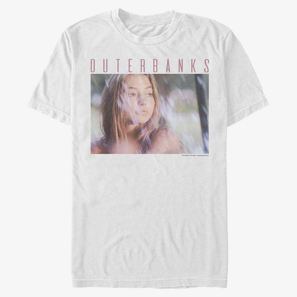 T-särgid Merch Netflix Outer Banks - Sara Unisex T-Shirt White