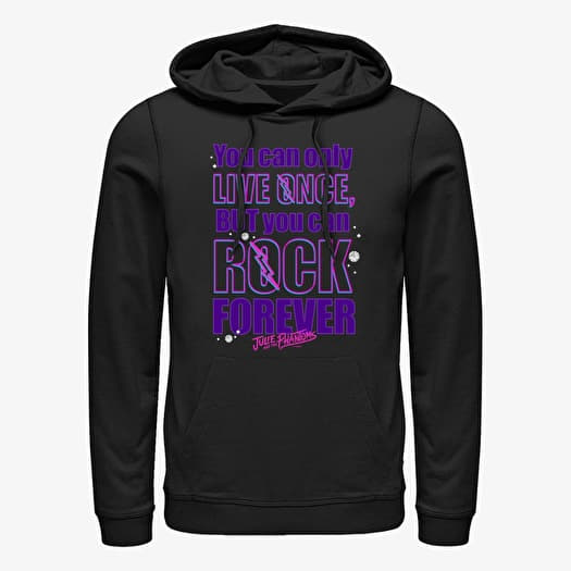 Sweatshirt Merch Netflix Julie And The Phantoms - Rock Forever Unisex Hoodie Black
