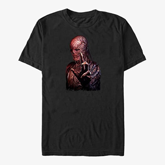 Majica Merch Netflix Stranger Things - Shadowy Vecna Portrait Unisex T-Shirt Black