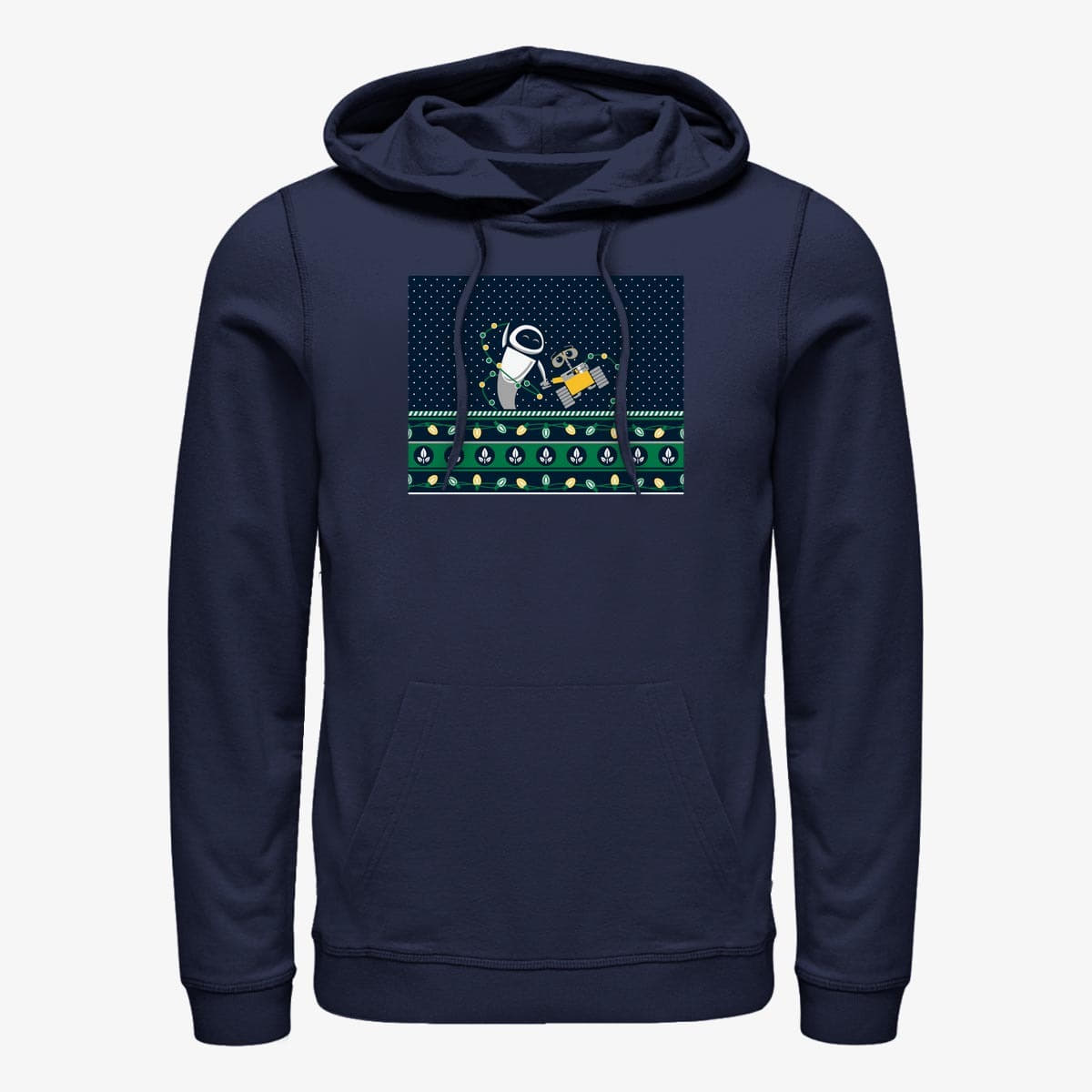 Sweatshirts Merch Pixar Wall-E - Wall E Sweater Unisex Hoodie Navy Blue