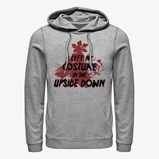 Felpa Merch Netflix Stranger Things - Upside Down Costume Unisex Hoodie Heather Grey