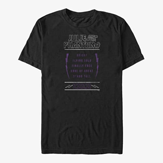 T-shirt Merch Netflix Julie And The Phantoms - Set List Unisex T-Shirt Black