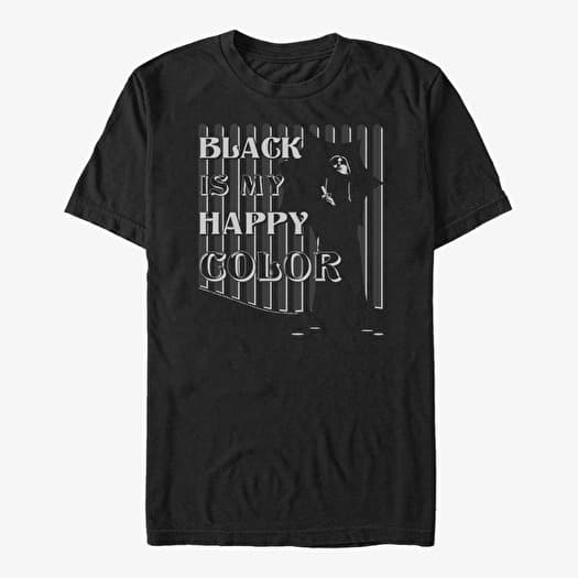 Camiseta Merch MGM Wednesday - Dark Happiness Unisex T-Shirt Black