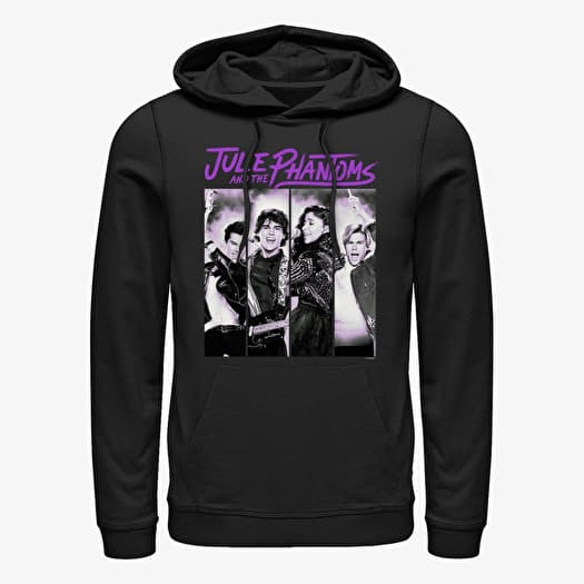 Mikina Merch Netflix Julie And The Phantoms - Panel Band Unisex Hoodie Black