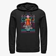 Merch Netflix Squid Game - Red Light Green Unisex Hoodie Black