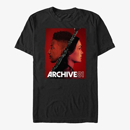Camiseta Merch Netflix Archive 81 - Splitface BoxUp Unisex T-Shirt Black