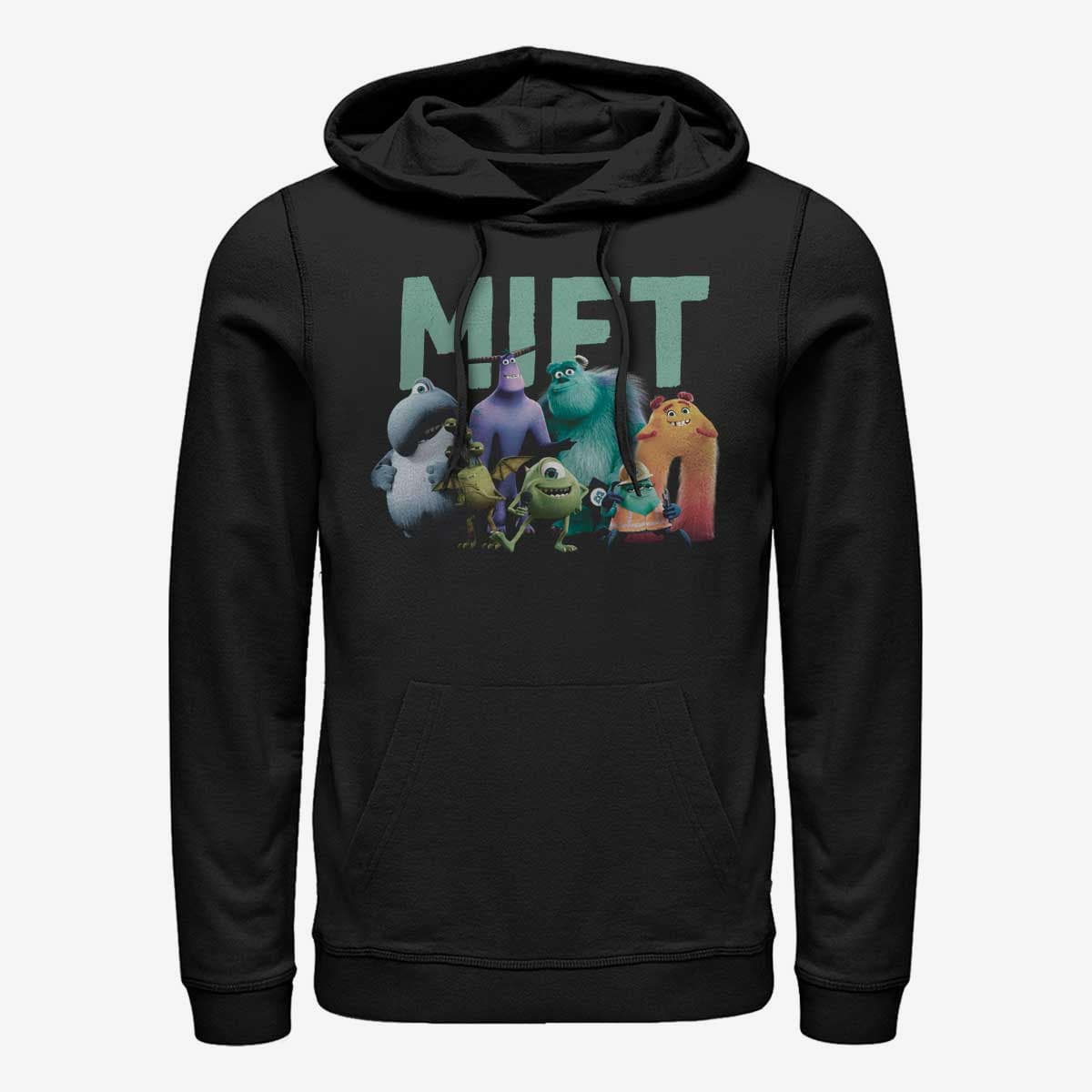 Hoodies and sweatshirts  Merch Pixar Monsters At Work - Mift Crew Unisex Hoodie Black