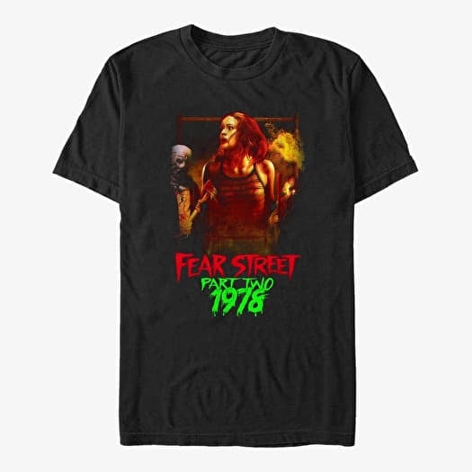T-shirt Merch Netflix Fear Street - Fire Poster Unisex T-Shirt Black