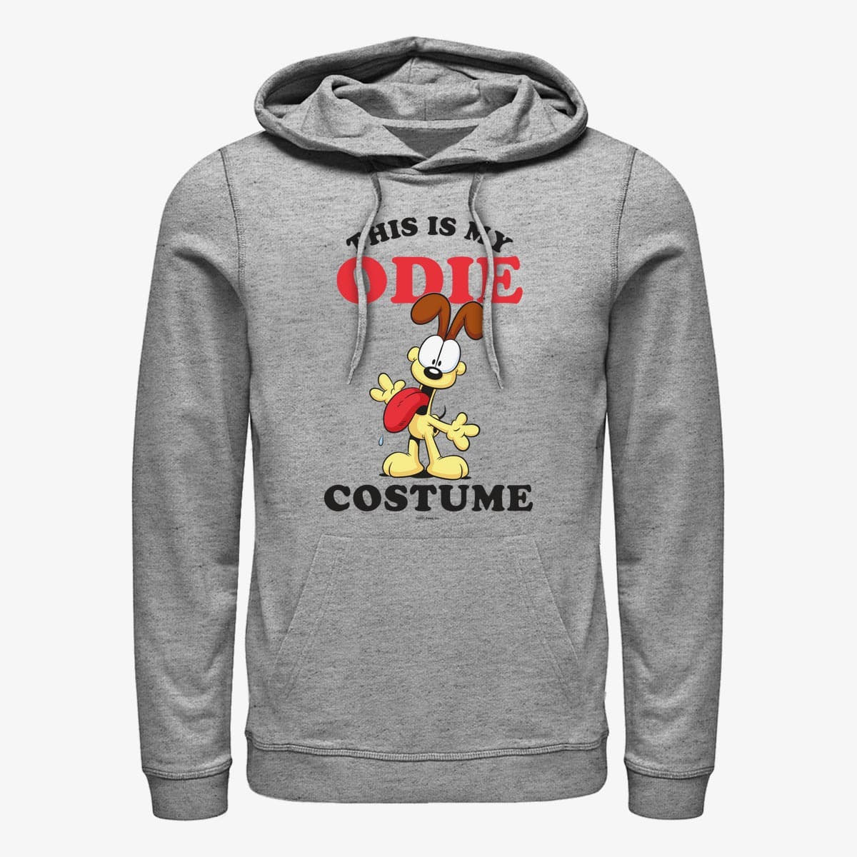 Dukserice Merch Paramount Garfield - Odie Costume Unisex Hoodie Heather Grey
