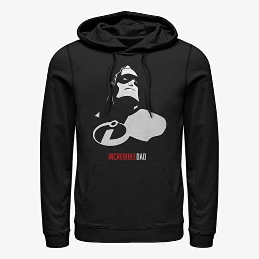 Pulóver Merch Pixar Incredibles 2 - Incredible Dad Unisex Hoodie Black