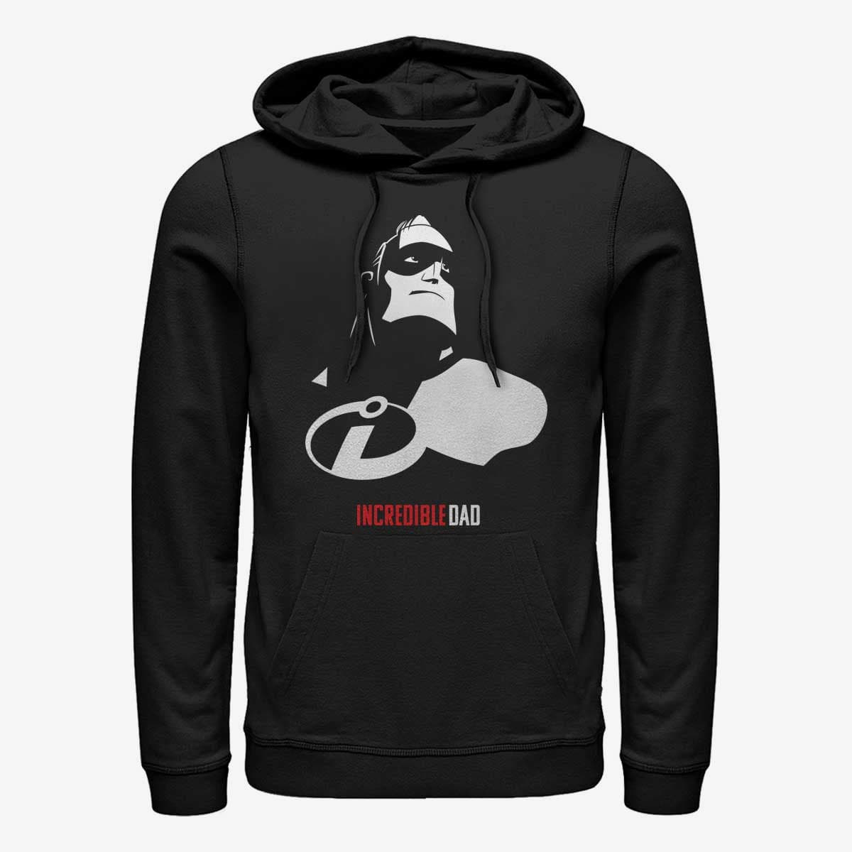 Hættetrøjer og sweatshirts Merch Pixar Incredibles 2 - Incredible Dad Unisex Hoodie Black