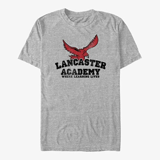 T-shirt Merch Netflix First Kill - Academy Mascot Unisex T-Shirt Heather Grey