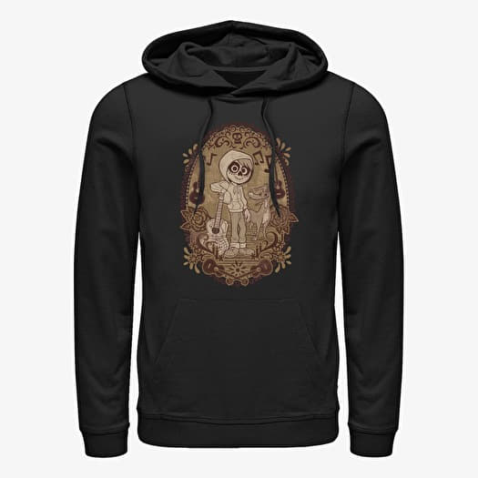 Mikina Merch Pixar Coco - Miguel Tone Unisex Hoodie Black