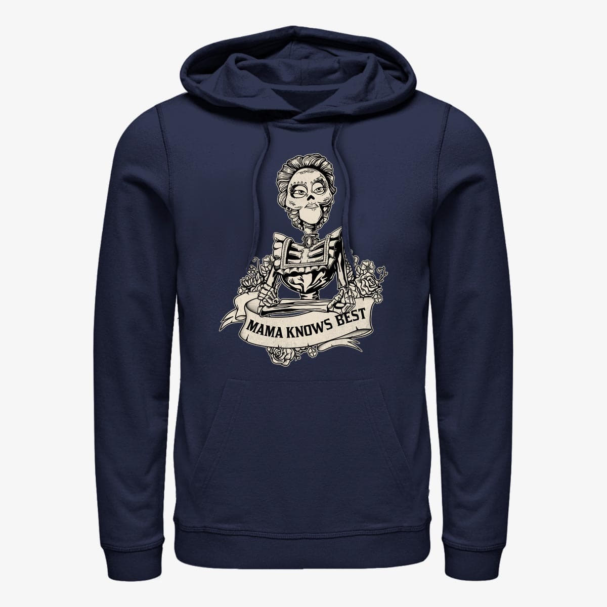 Sweatshirts Merch Pixar Coco - Mom Knows Best Unisex Hoodie Navy Blue