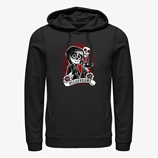 Mikina Merch Pixar Coco - Recuerdame Tattoo Unisex Hoodie Black