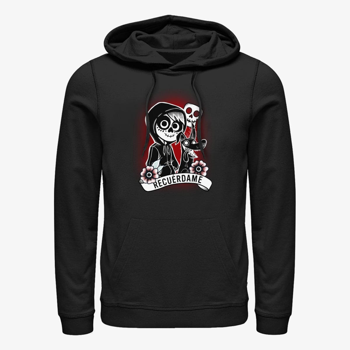 Hoodies and sweatshirts  Merch Pixar Coco - Recuerdame Tattoo Unisex Hoodie Black