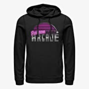 Merch Netflix Stranger Things - Retro Arcade Unisex Hoodie Black