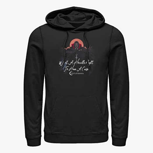 Sweatshirt Merch Netflix Castlevania - Horrible Night To Have A Curse Unisex Hoodie Black