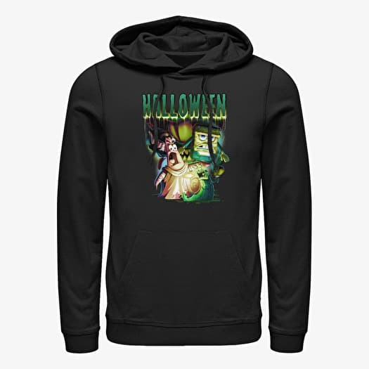 Sweatshirt Merch Paramount SpongeBob SquarePants - Shock Halloween Unisex Hoodie Black