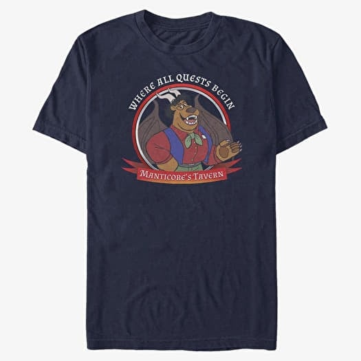 Тениска Merch Pixar Onward - Where All Quests Begin Unisex T-Shirt Navy Blue