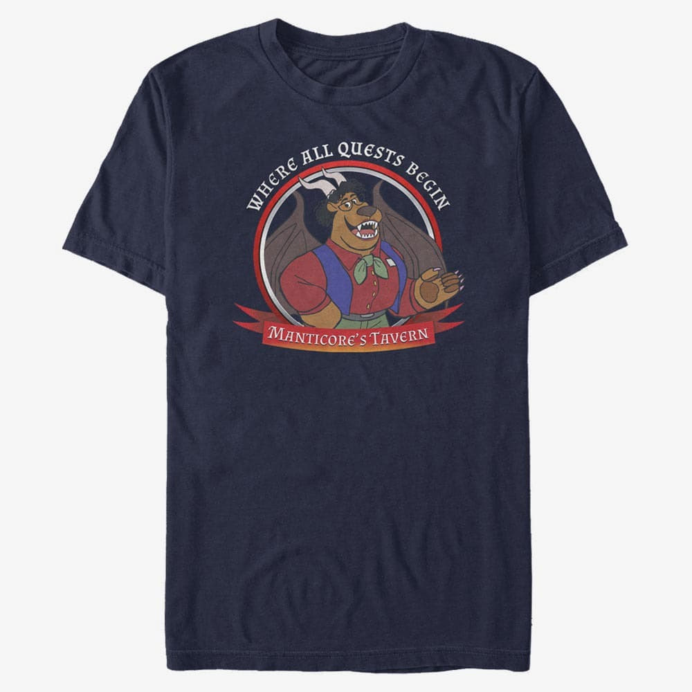 T-Shirts Merch Pixar Onward - Where All Quests Begin Unisex T-Shirt Navy Blue